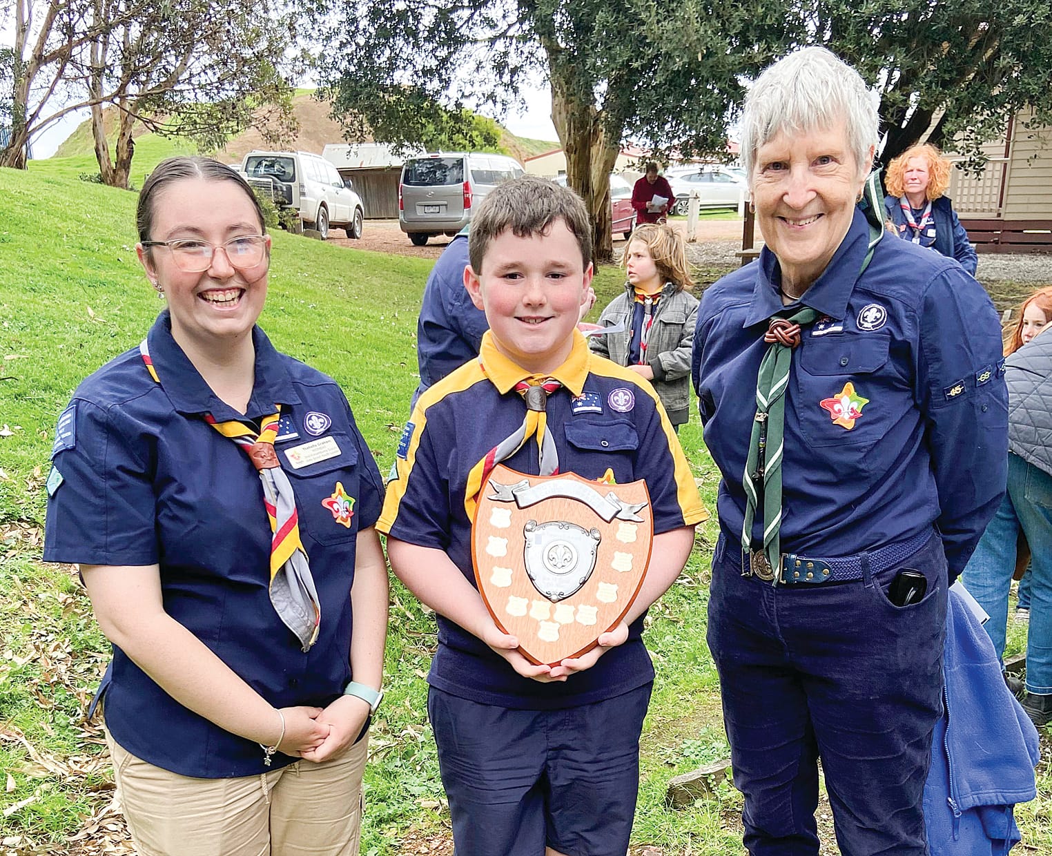 Cub of the Year Kyran Barns of Korumburra.