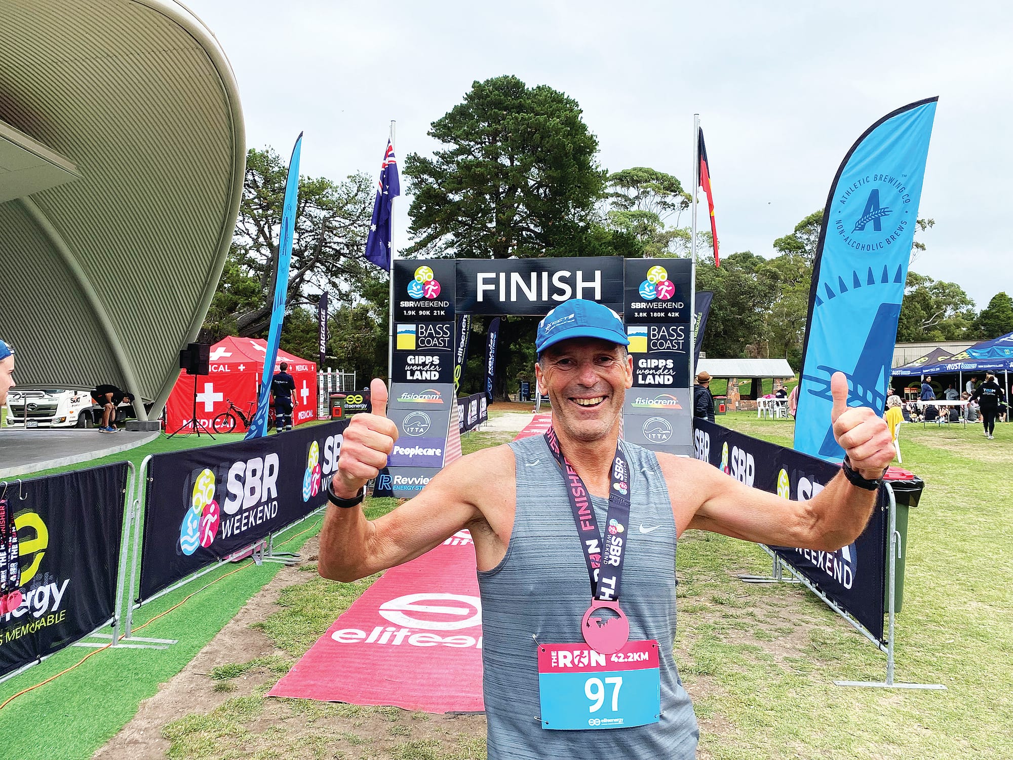 Run, swim, bike the coast a big hit