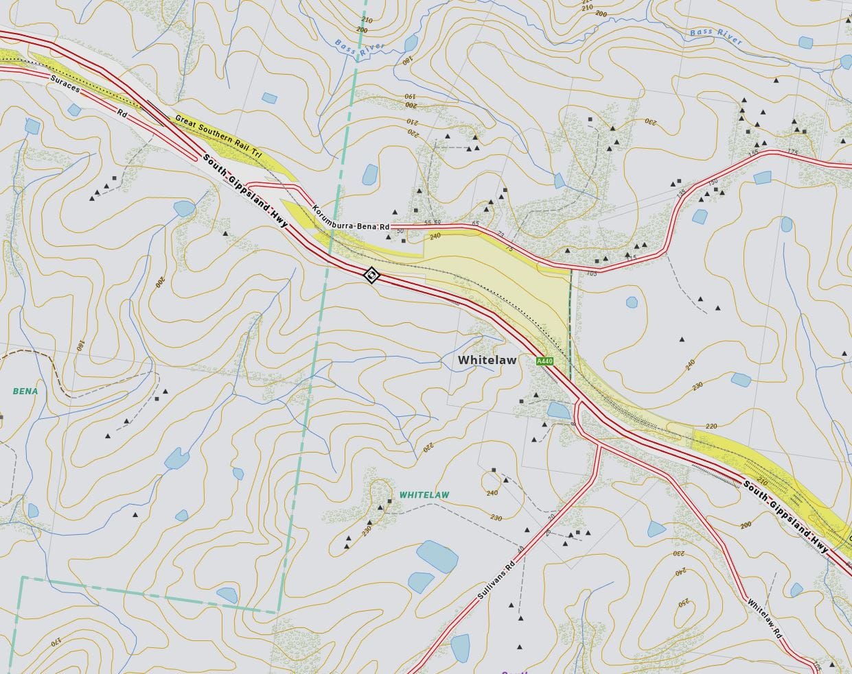 South Gippsland Highway closed between Bena and Korumburra
