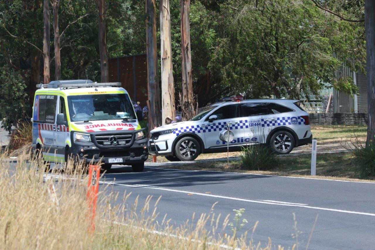 Police out in force at remote rural location