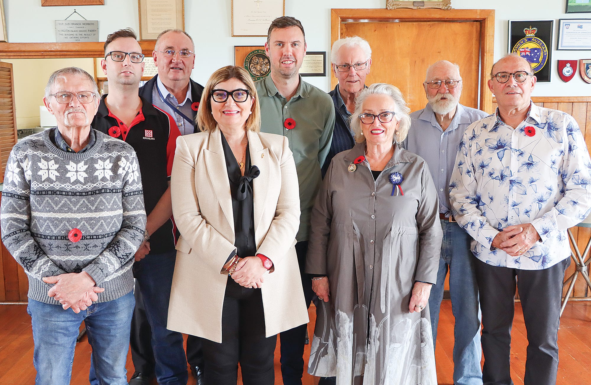 Minister Suleyman happy for future initiatives at Korumburra RSL