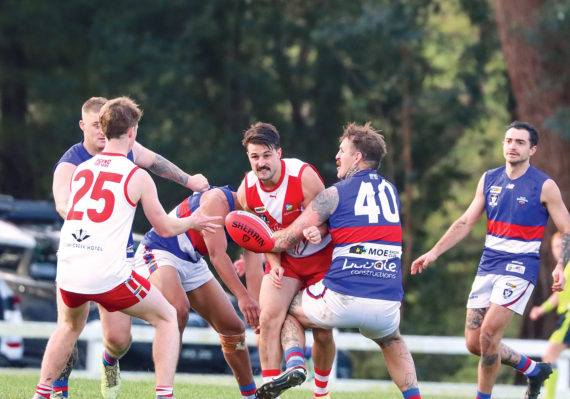 Fish Creek and Newborough refuse to give an inch in this contest. A23_2425
