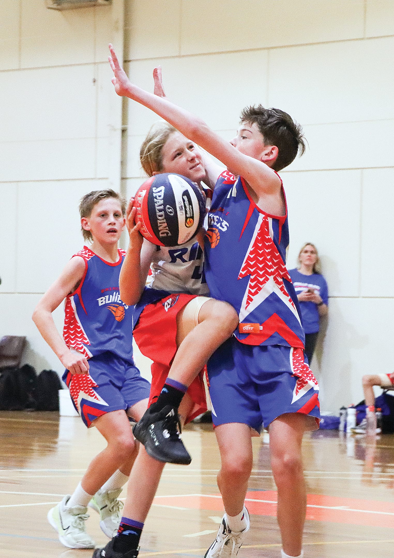 Bairnsdale’s defence was tough to crack for Phillip Island’s under 14B outfit.