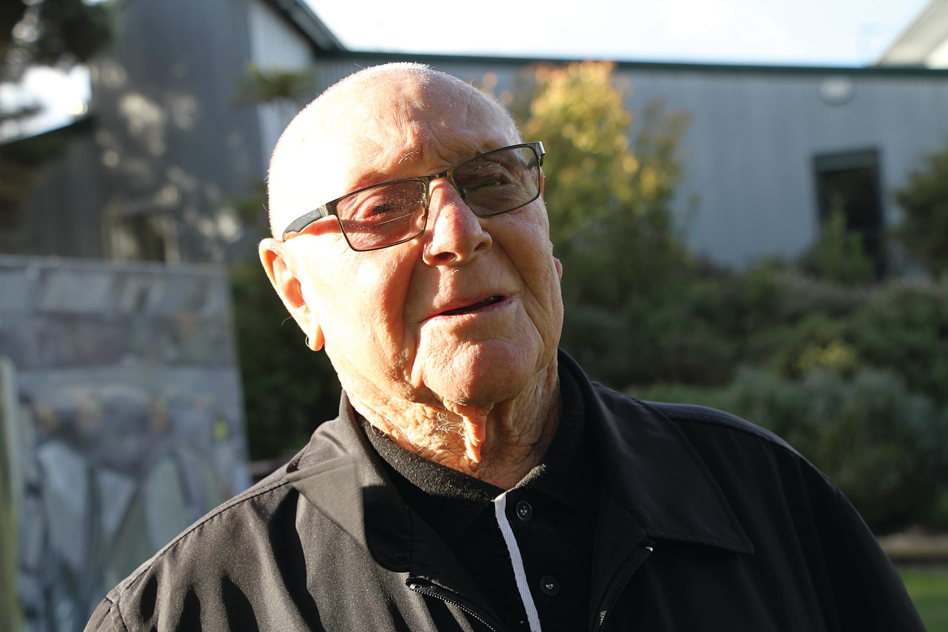 Former coalminer and Friend of the State Coal Mine Reg Wilson.
