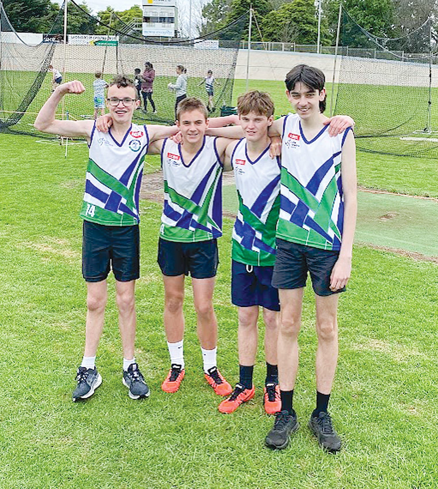 Under 15-16 boys are geared up to compete and achieve personal bests at this season’s Little Athletics in Leongatha.