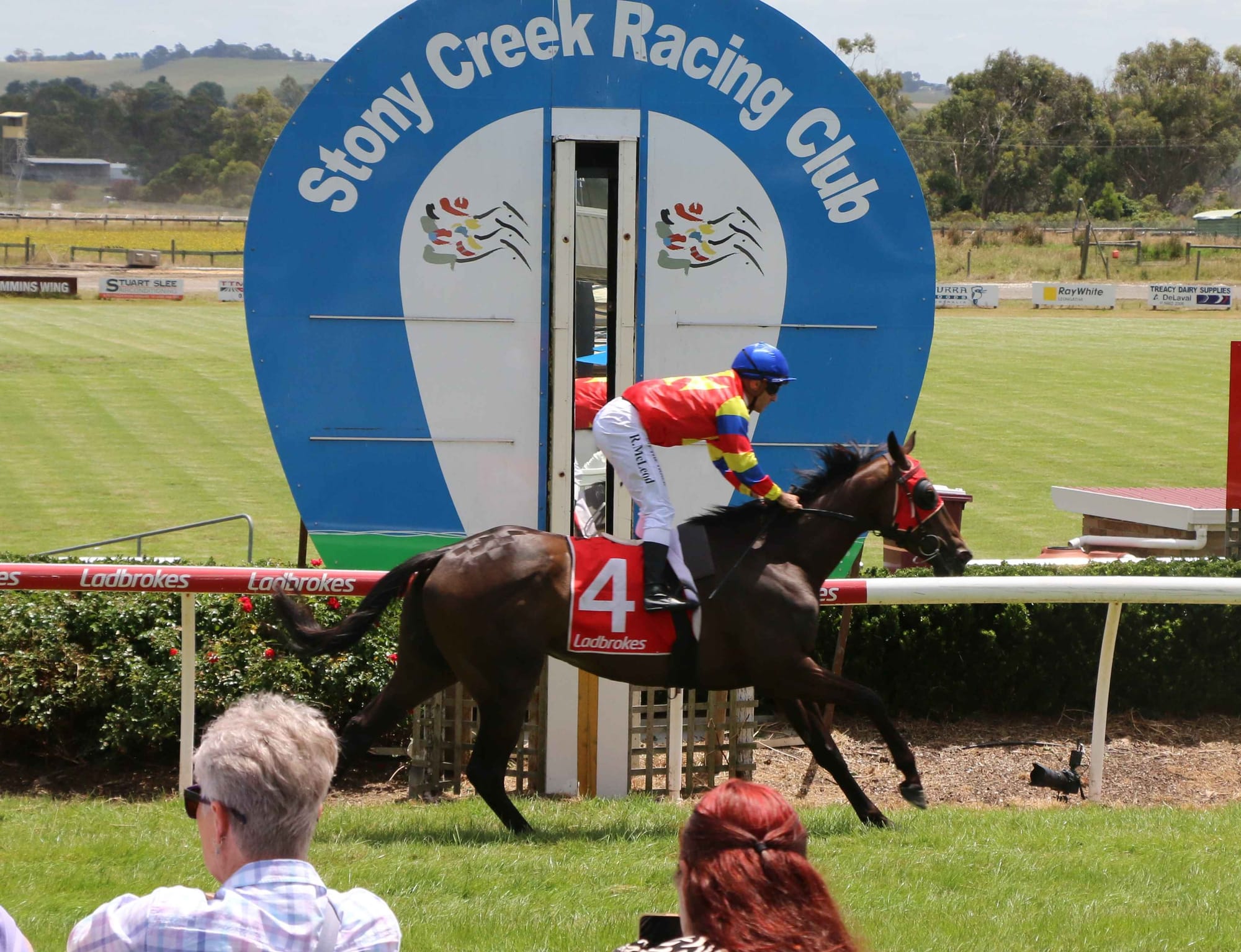It’s all go, go, go at Stony Creek today!