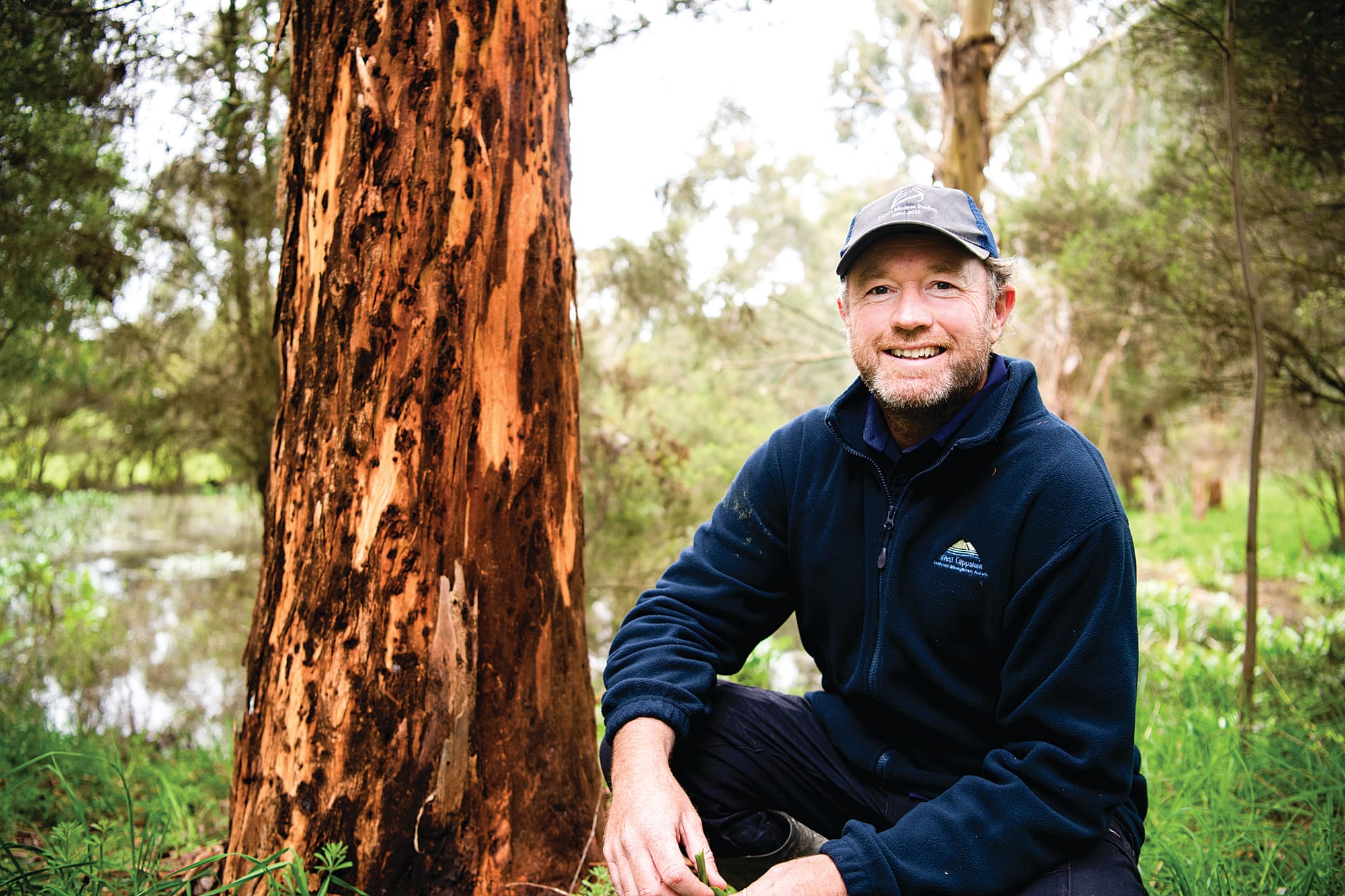 CMA project delivery manager Matt Bowler discusses his work on a picturesque farm in Foster, protecting the Corner Inlet.