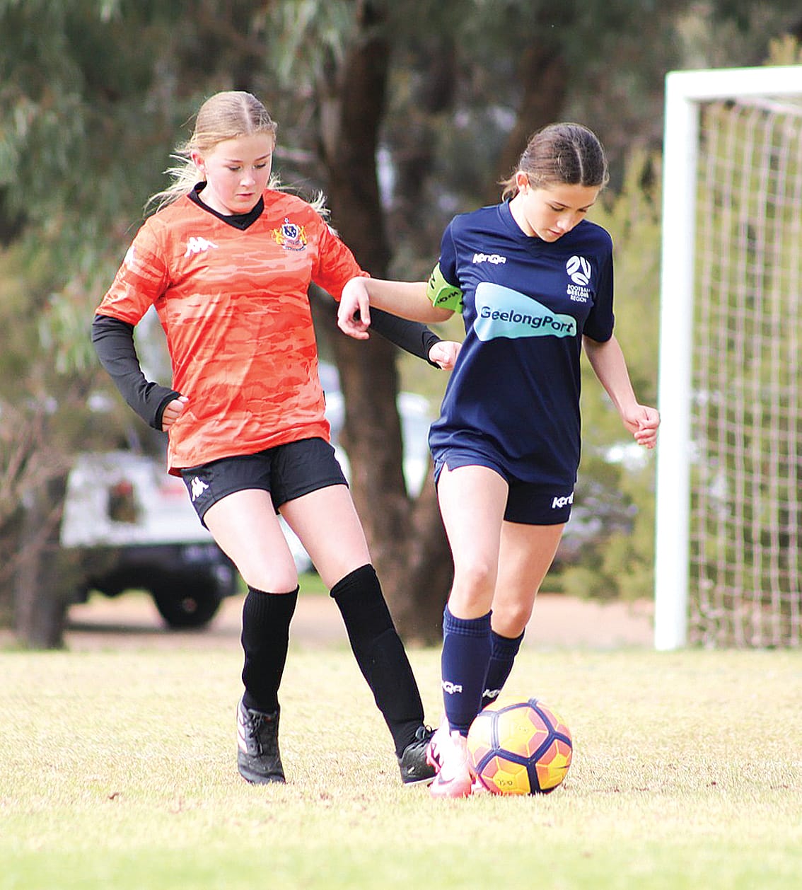 GSL U14 Girls Addisyn Stubbs vs Geelong.