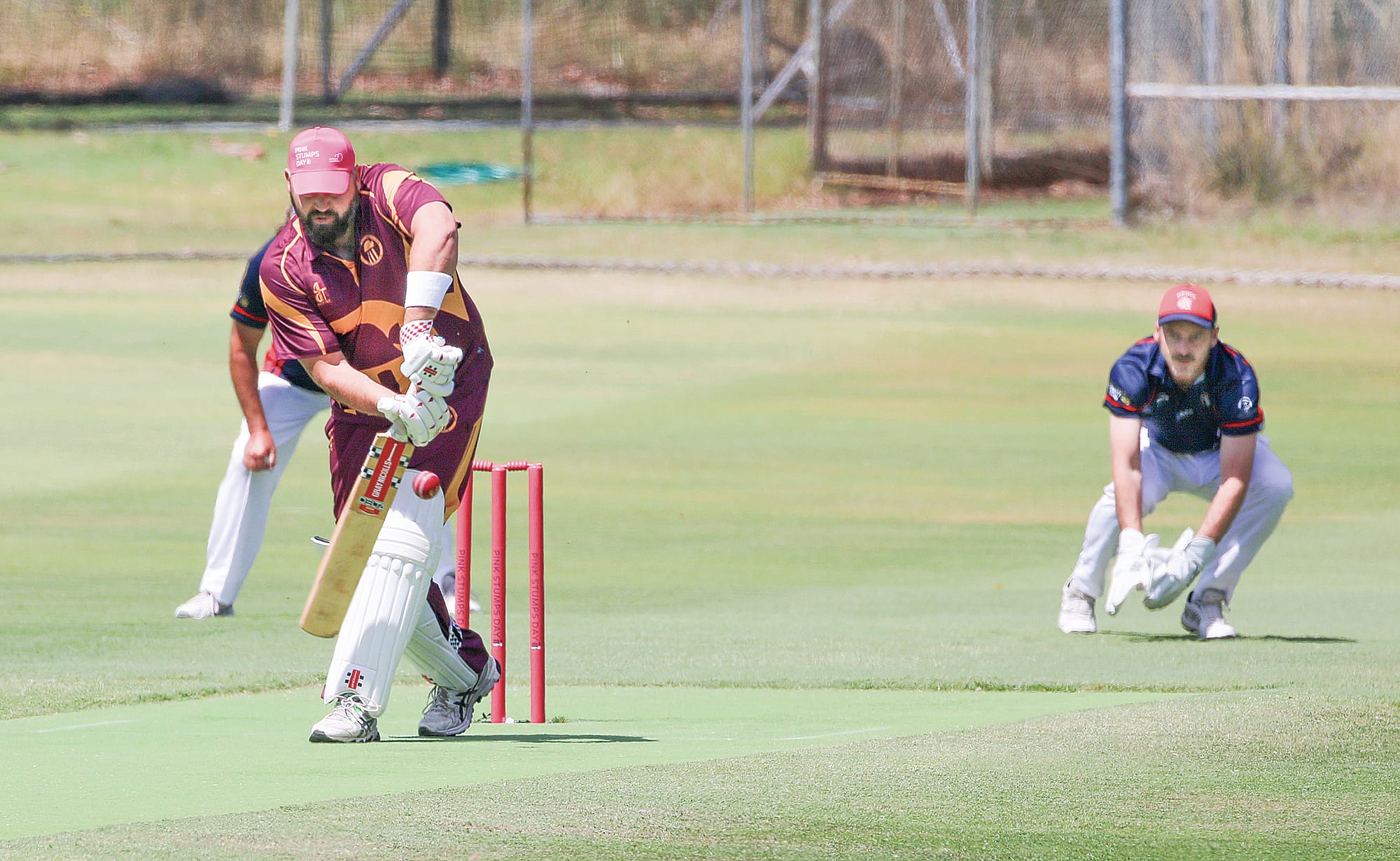 The Diggers hosted MDU for Pink Stumps Day as the Outtrim Recreation Oval was covered in a sea of pink. 