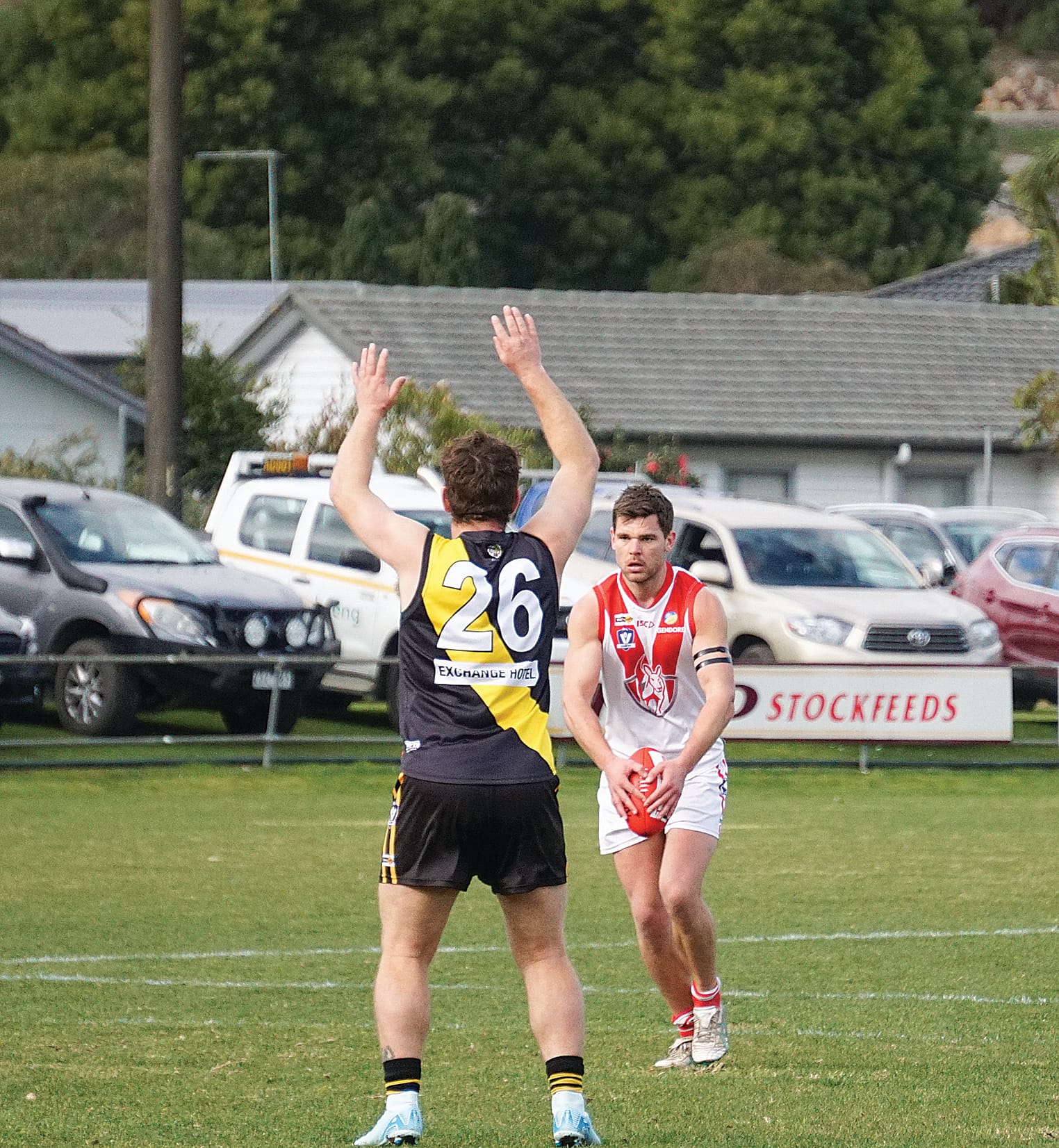 Tom&nbsp;Buckley before he sinks a goal for his side. ns18_3324