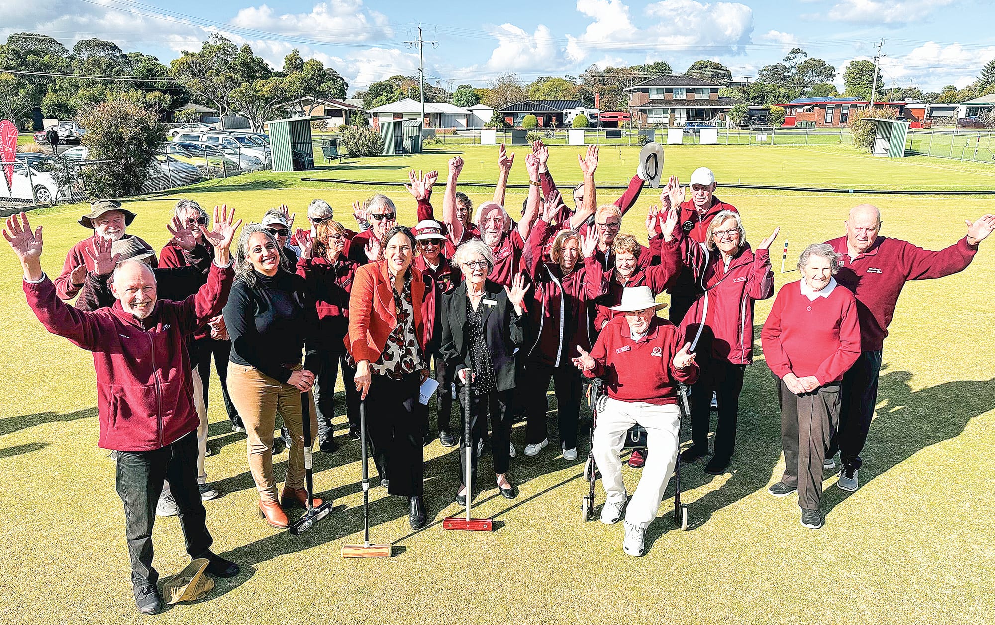 Wonthaggi Croquet Pavilion officially open