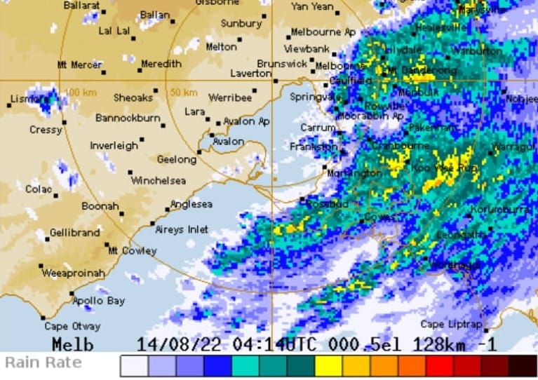 Heavy rain on Sunday afternoon, August 14, filled the wheel tracks on the Bass Highway between Inverloch and Leongatha (Inverloch end) with water making it dangerous for drivers at even low speeds.