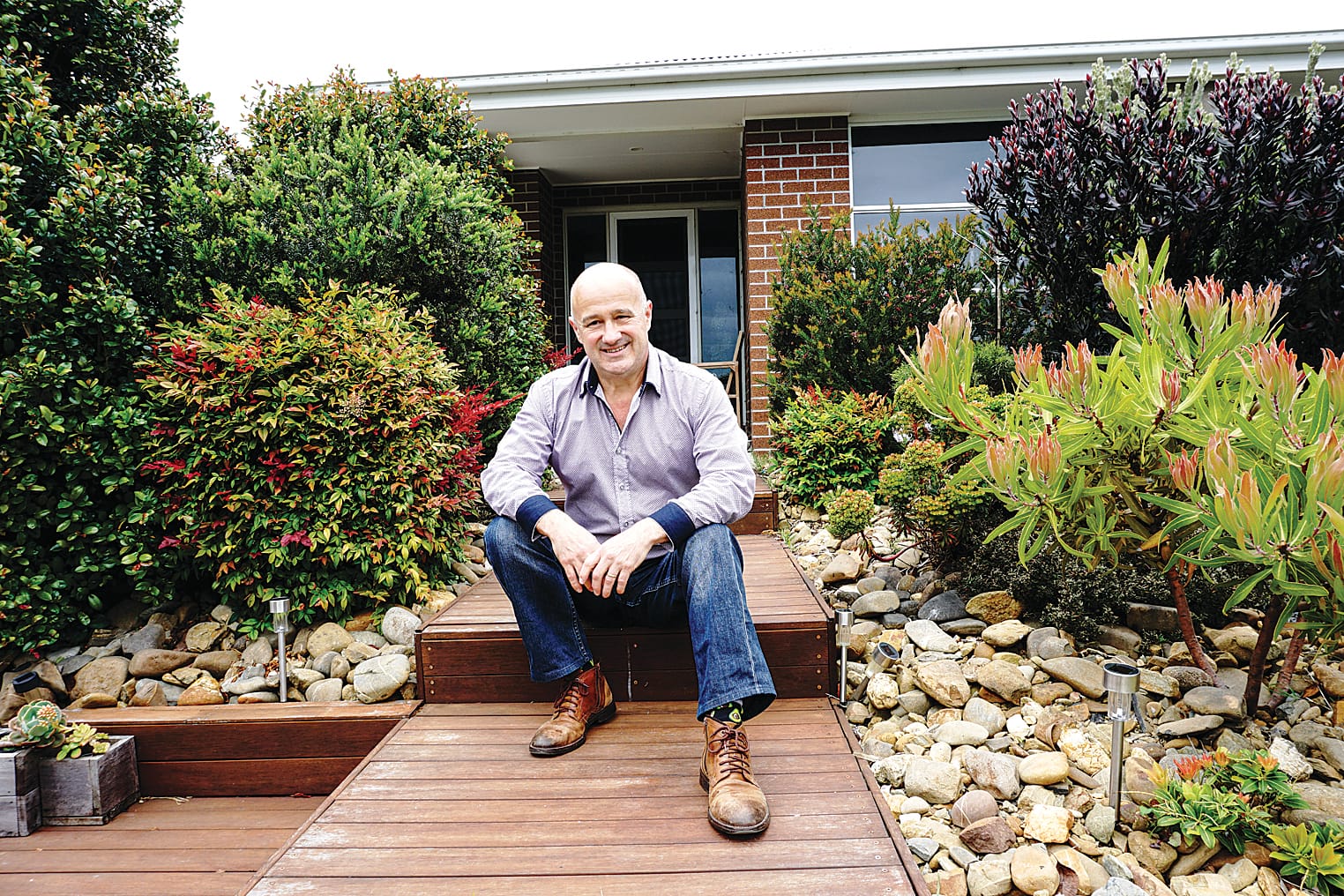 Brett Tessari says he's up for the challenge