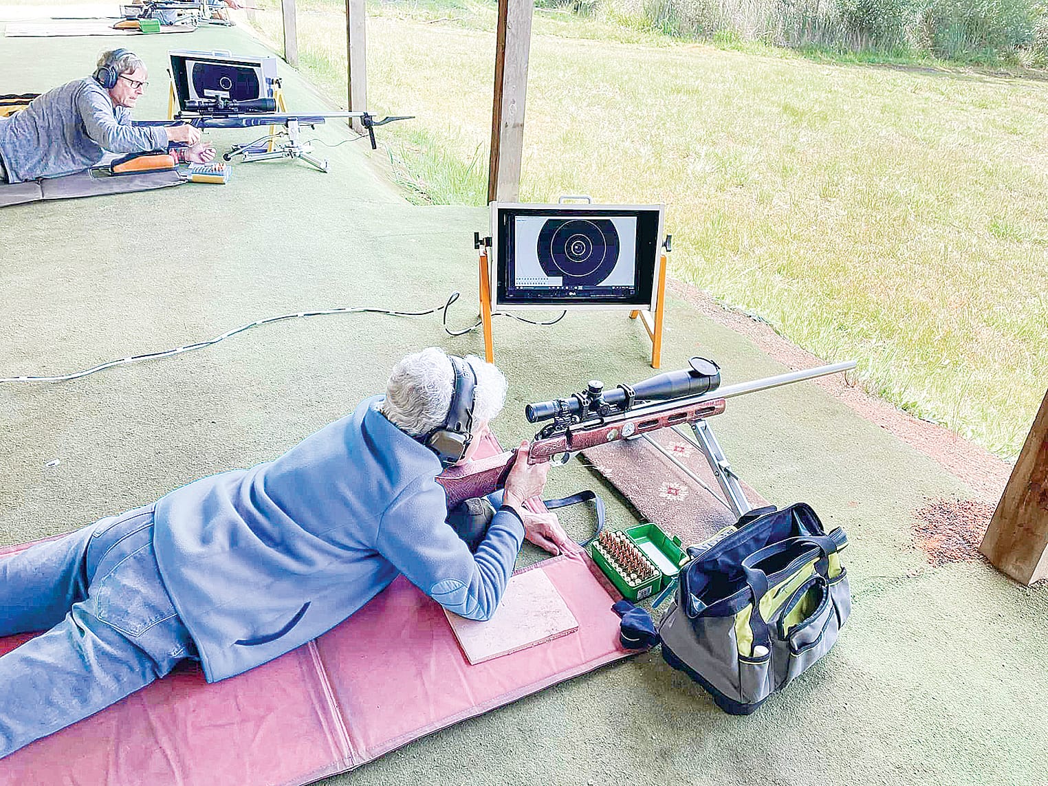 Kay has been shooting for a number of years as part of Fitzroy Caulfield Grantville Rifle Club.