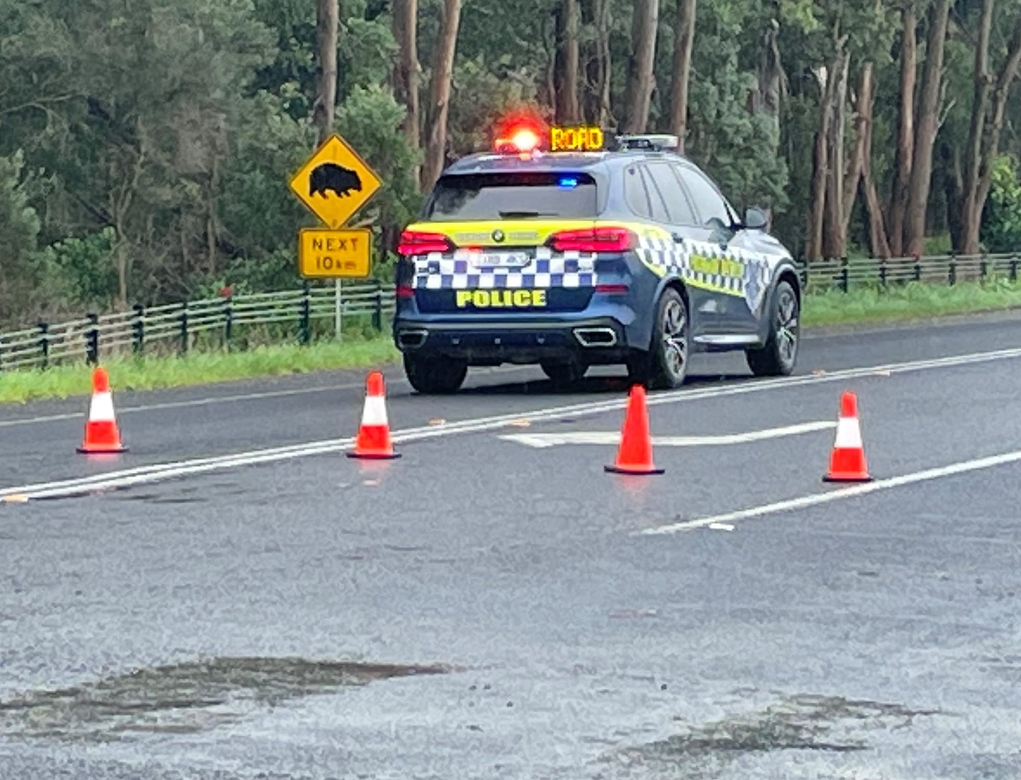 Accident scene clear: Police motorcycle officer airlifted after crash