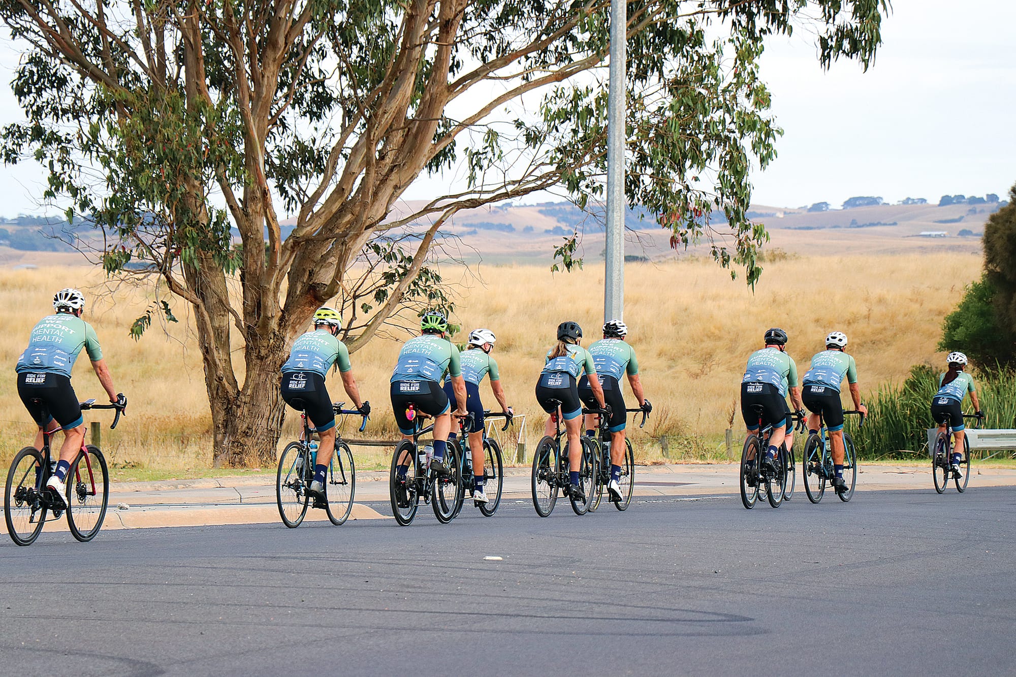 The participants all hit the road at 8am on Saturday morning from Wonthaggi’s Mitsubishi dealership, riding to Phillip Island to board the Seaboard cruise. Z12_0923