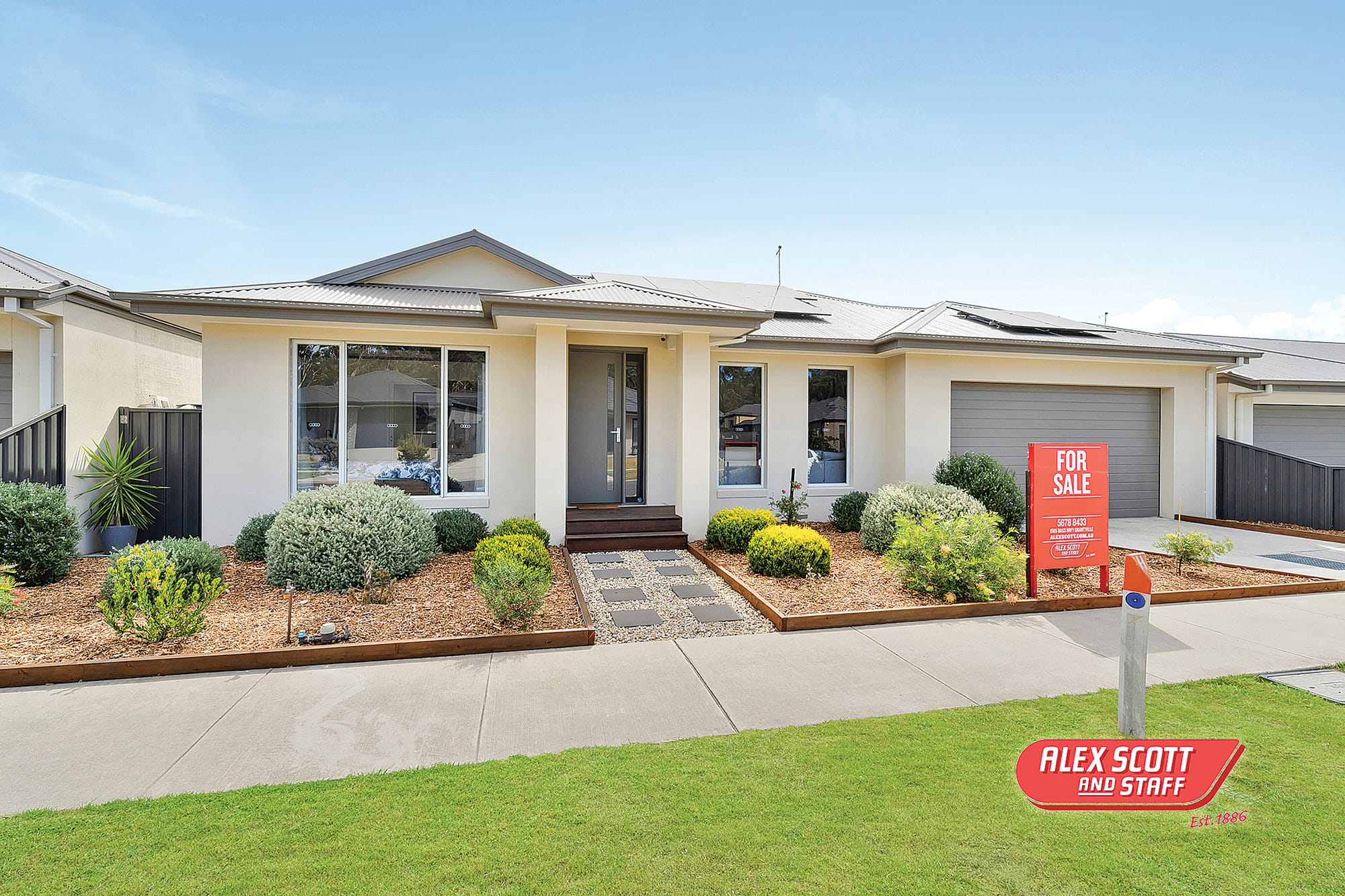 Modern and low-maintenance three-bedroom