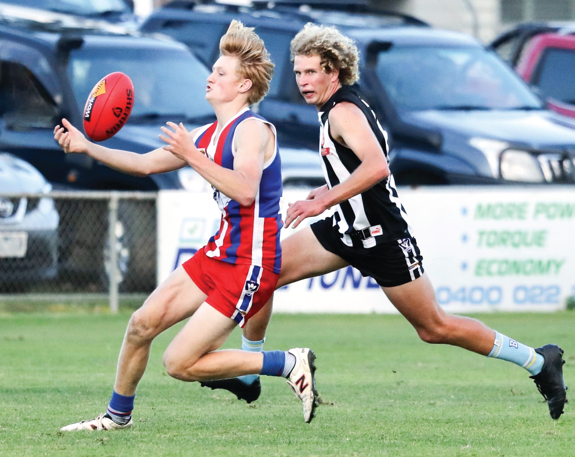 Brayden Kleverkamp made his senior debut during Saturday’s match against Dalyston
