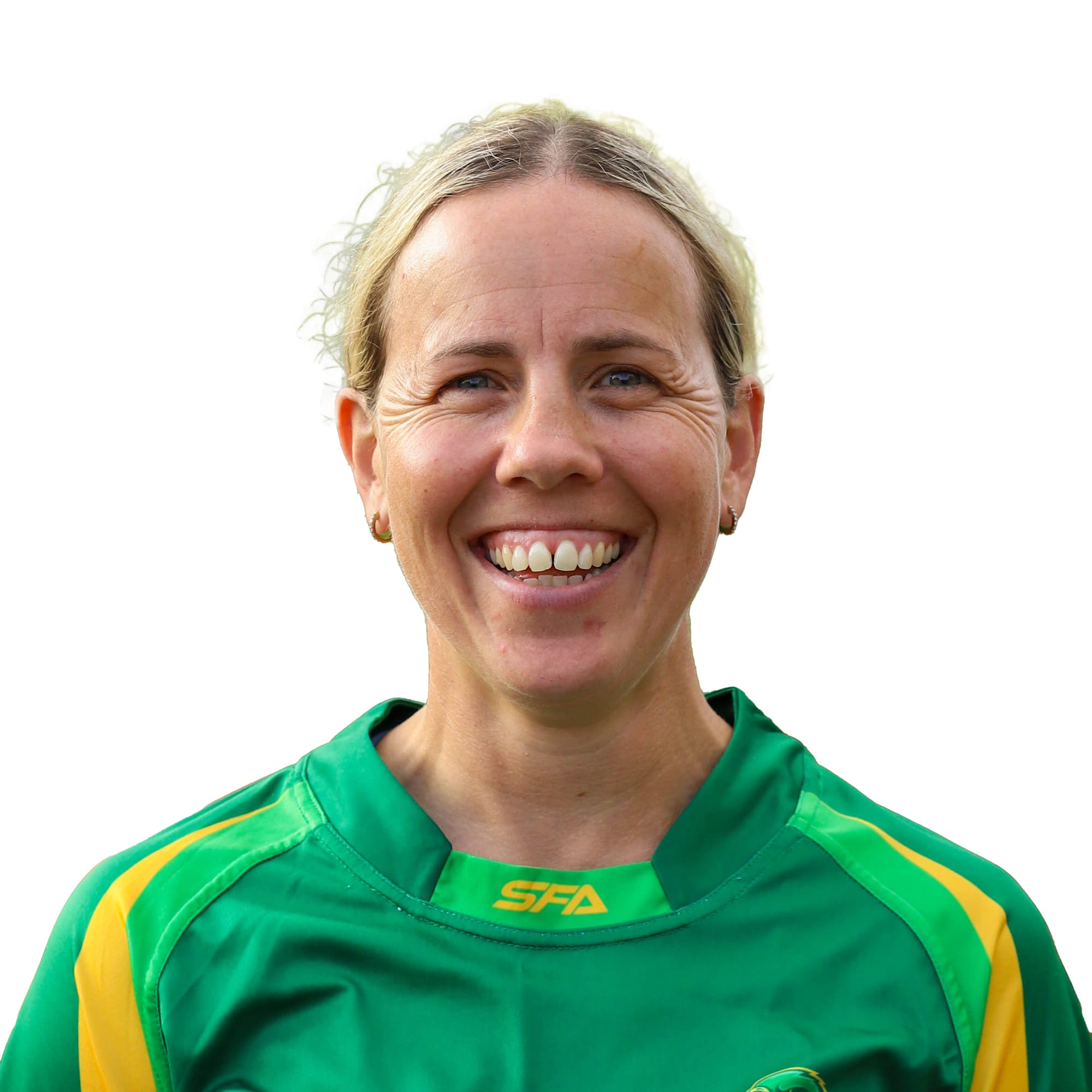 Kasie Rump - The Coach
Will be directing proceedings to motivate the squad on their big day.