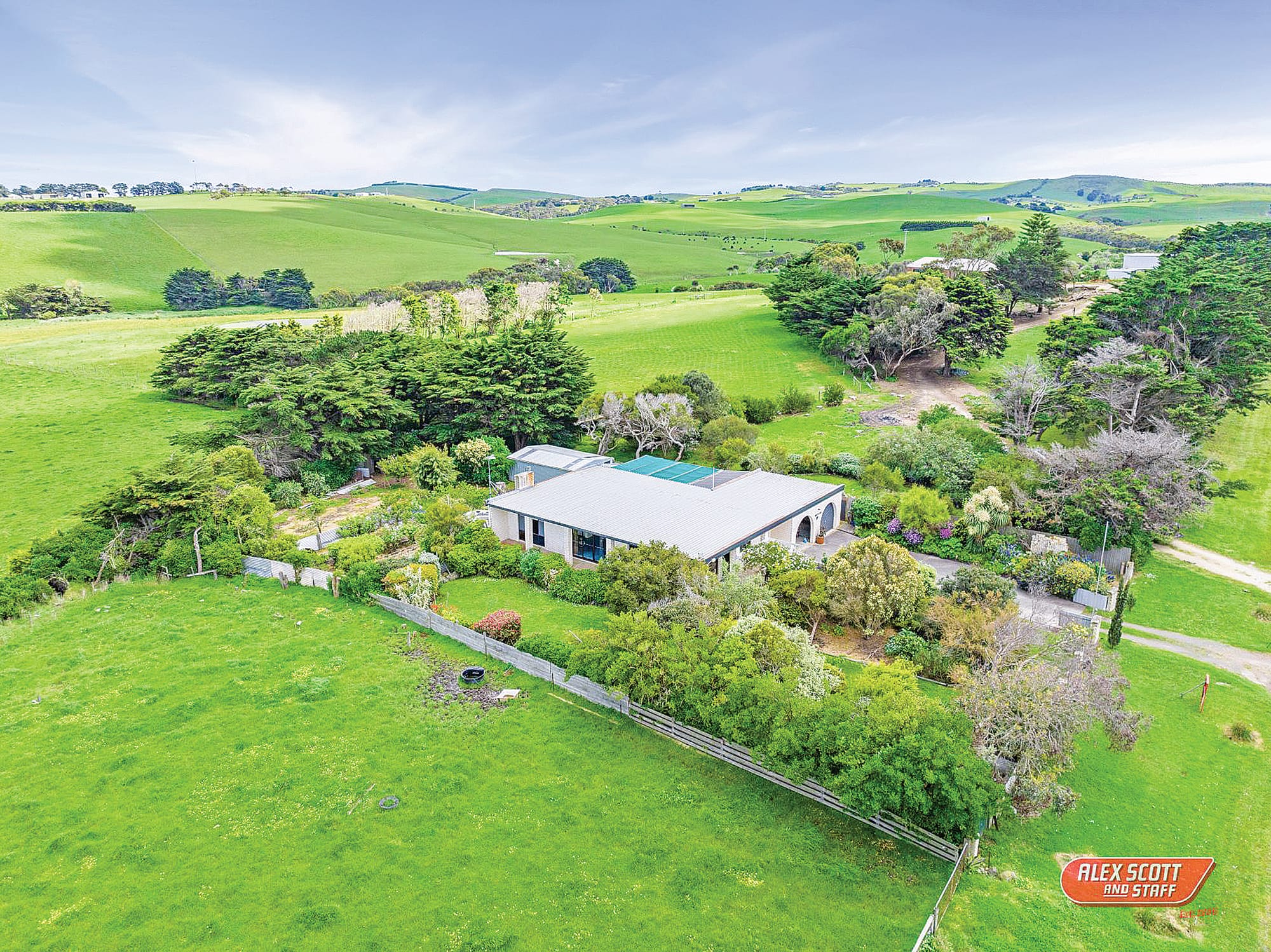 Coastal views and on the edge of town