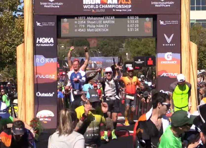 Wonthaggi's Phil Hanley takes world ironman bronze