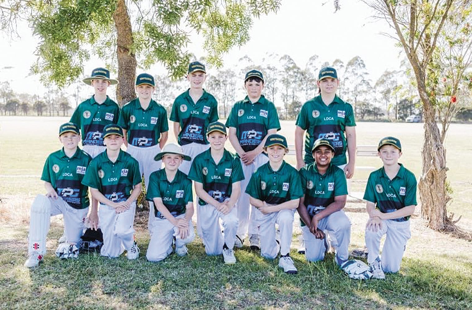 The U13 LDCA team showed grit and promise in their clash with Sale Maffra, who set a solid target of 4/184. 