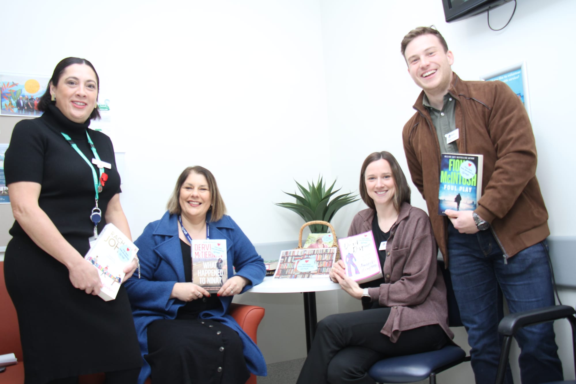 Pre-loved books hospital patients can take home with them