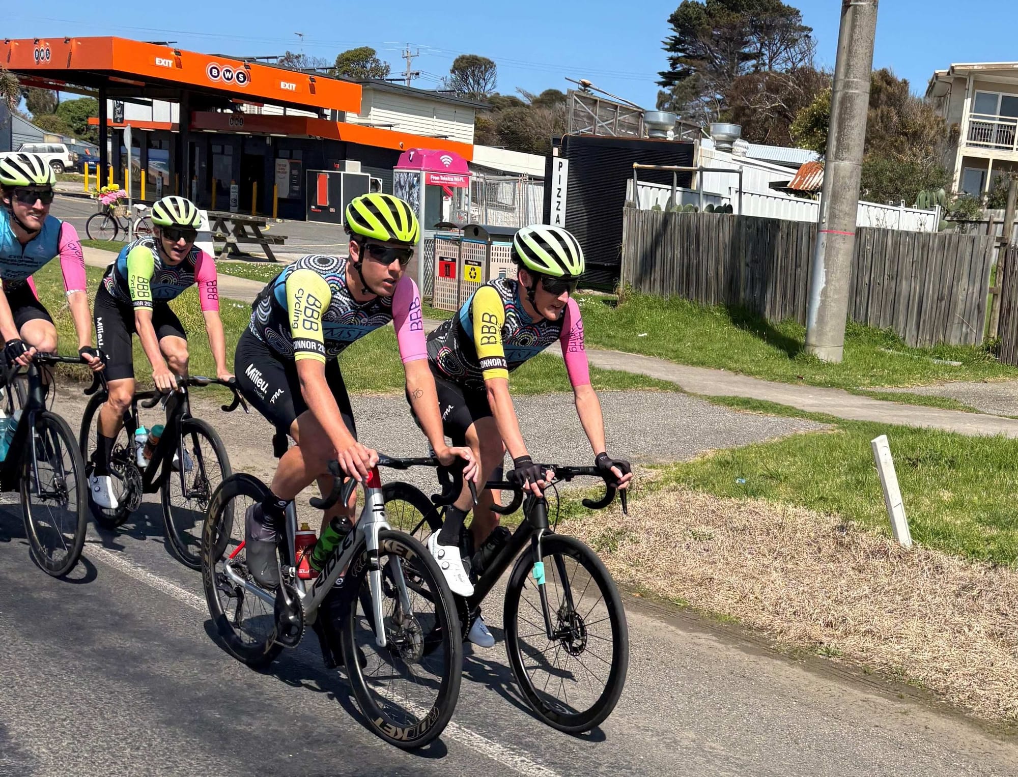 Glorious Island weather for start of Gippsland Cycling Tour