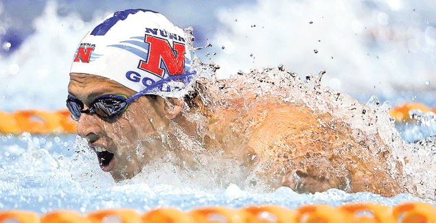 Missed Olympics by milliseconds, now Bowen resets swimming goals