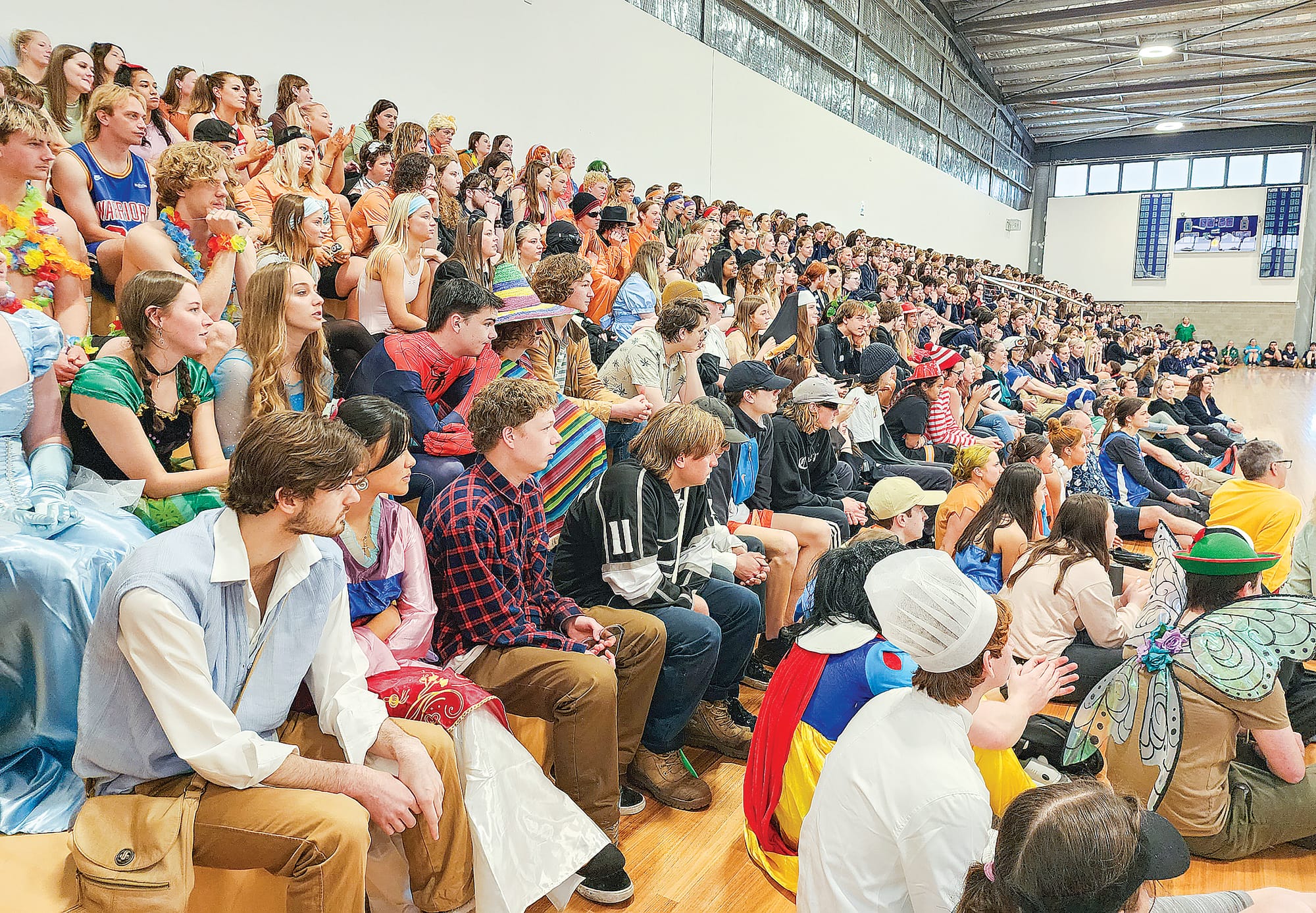 A full house for the Year 12 final assembly last Thursday at Bass Coast College.