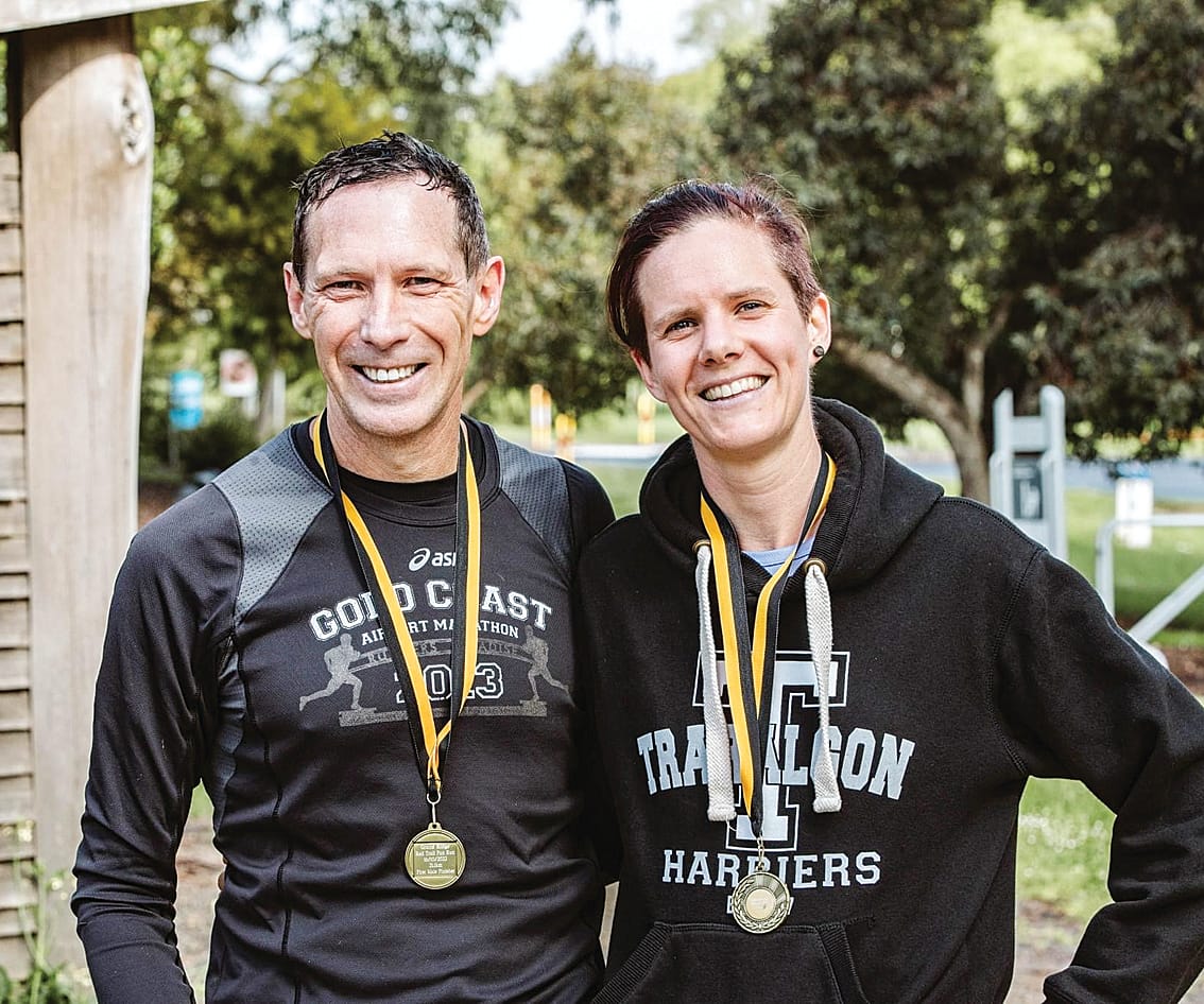 Fun as runners hit the Grand Ridge Rail Trail