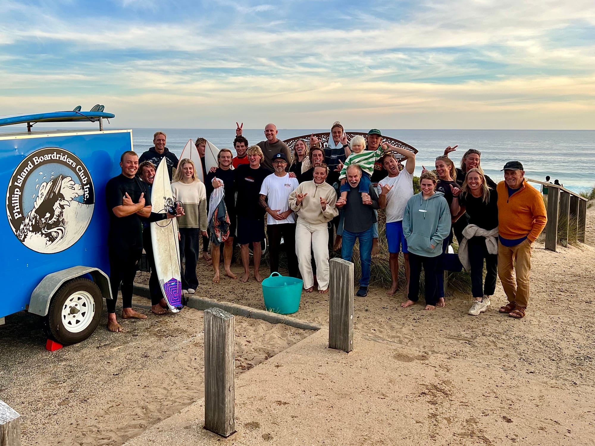 Phillip Island Boardriders Club (PIBC) wrap up the fifth and final Aggregate event at Cape Woolamai.