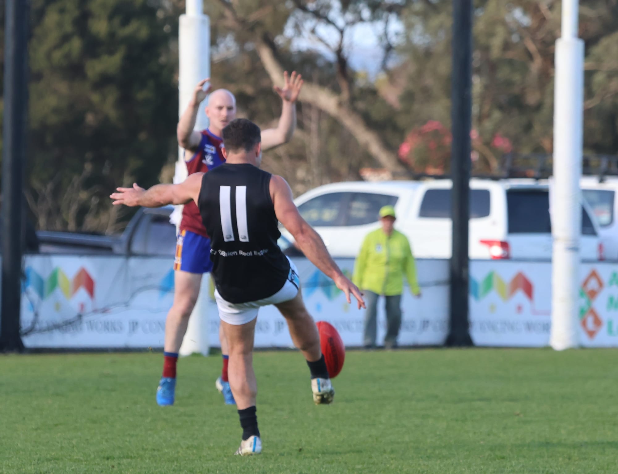 Wonthaggi coach Jarryd Blair joined the party with a goal in the third quarter as his side put a depleted Moe side to the sword in the final round of the Gippsland league.