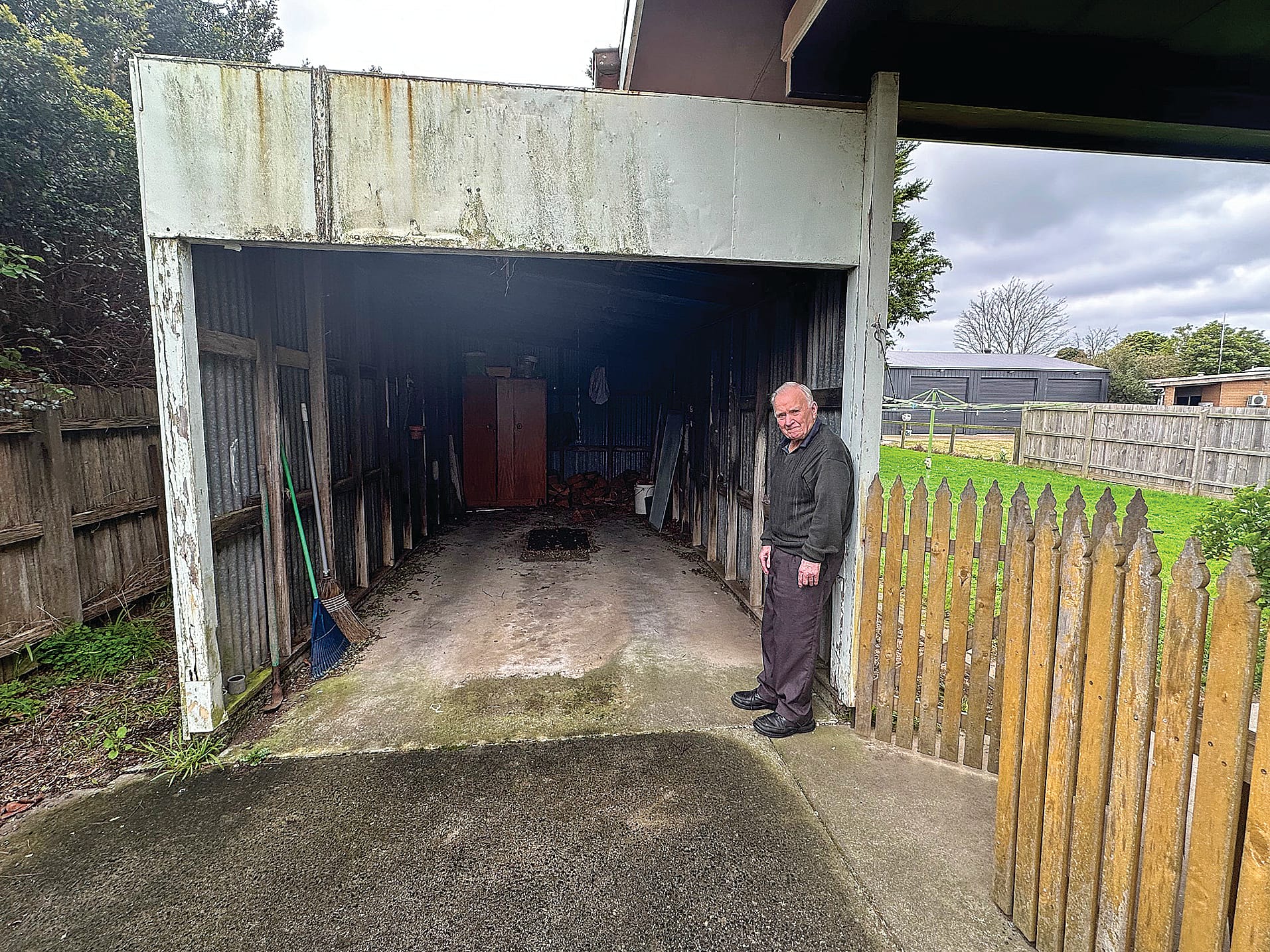 Kevin’s car stolen after 90th birthday celebrations