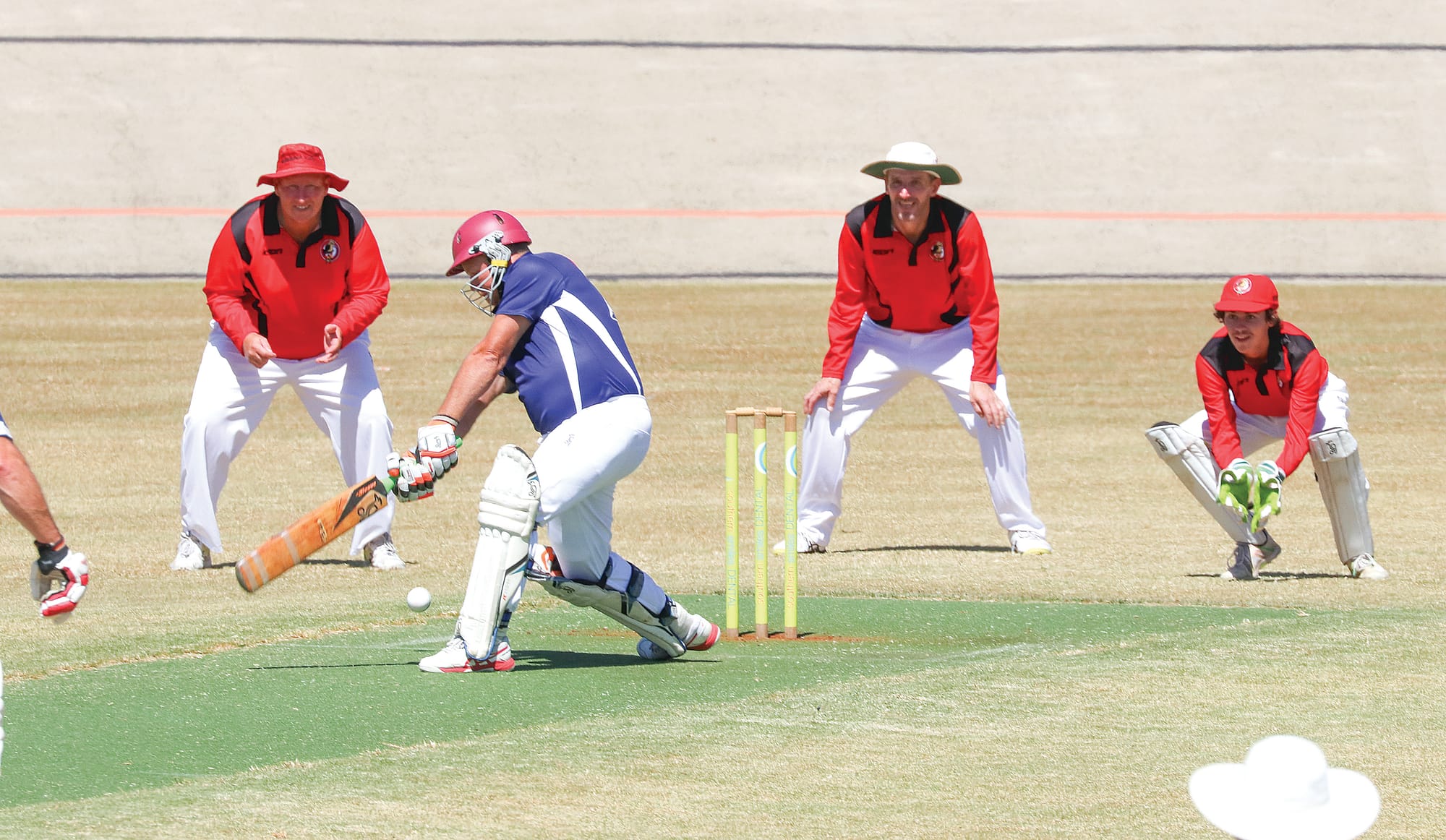 Gregory Miller swings at it. He finished with a solid 27. W03_1025