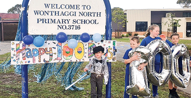 Preps celebrate 100 days at school