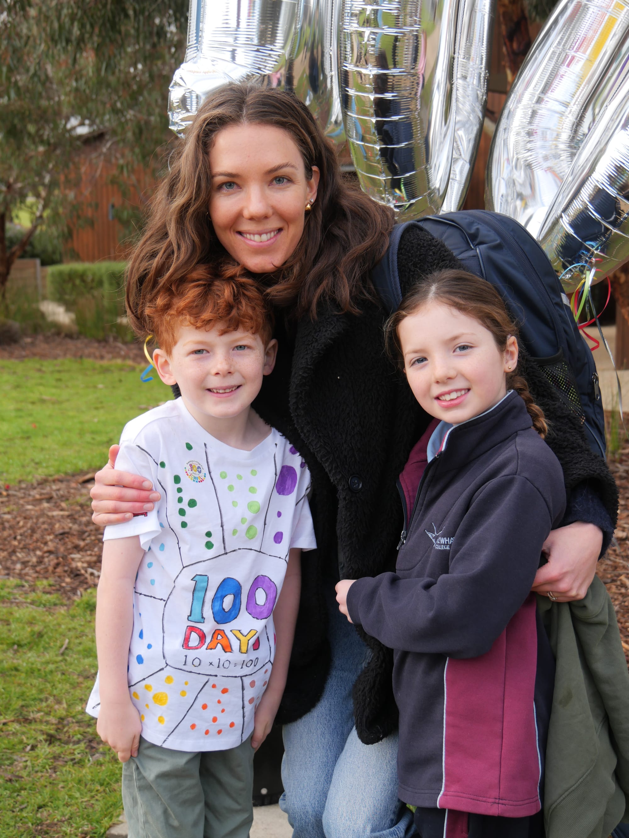 Each Prep’s 100th day at school is as much a celebration for the parents as it is for the student. Proud mum Nicola and big sister Chloe enjoyed celebrating Luca Canil’s 100th day at school.