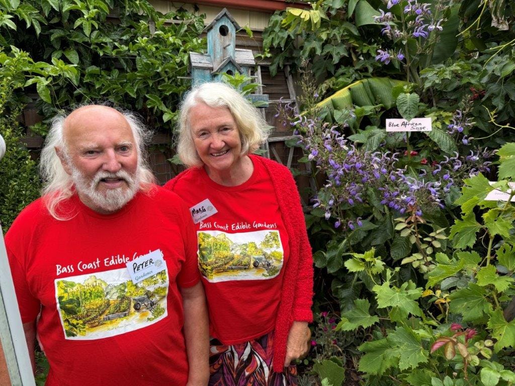 Bass Coast gardens weekend was good enough to eat