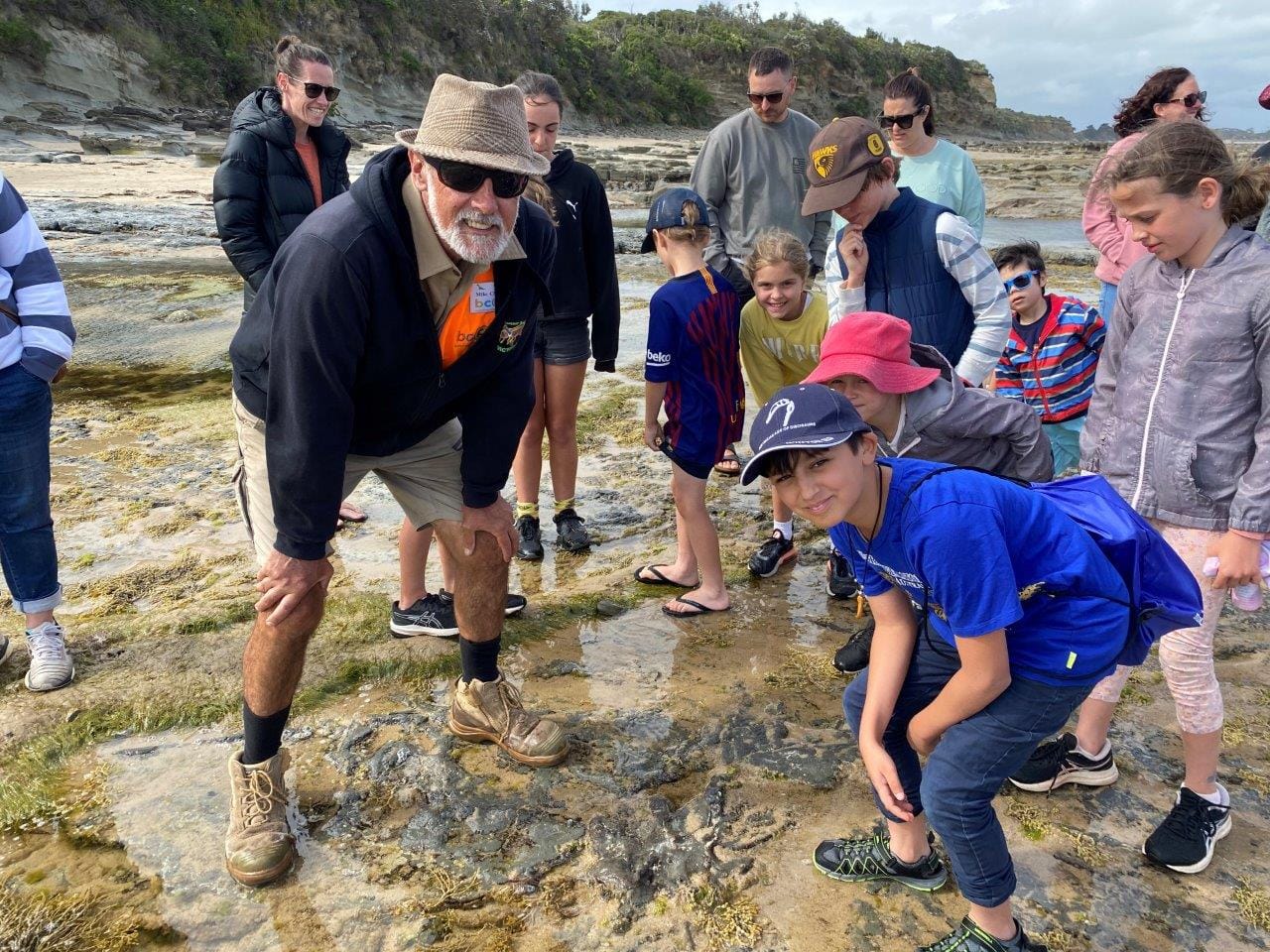 Dinosaur search ideal for cool Inverloch days