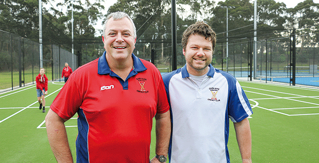 Glen Alvie returns to the cricket pitch