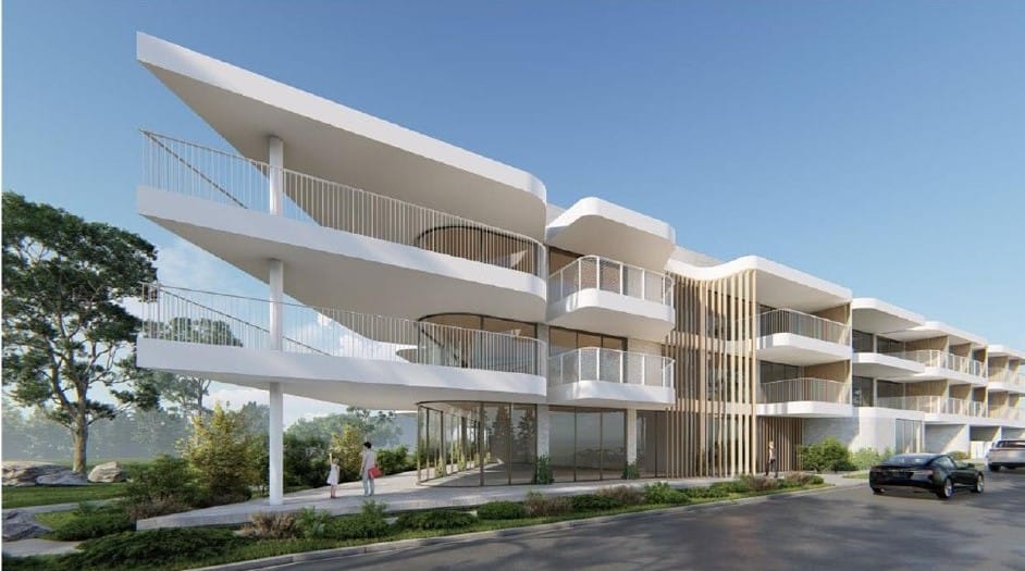 VCAT has cleared the way for a $35 million serviced apartment building to go ahead adjacent to the Inverloch foreshore but has cut the building down from a four-storey building to three storeys.