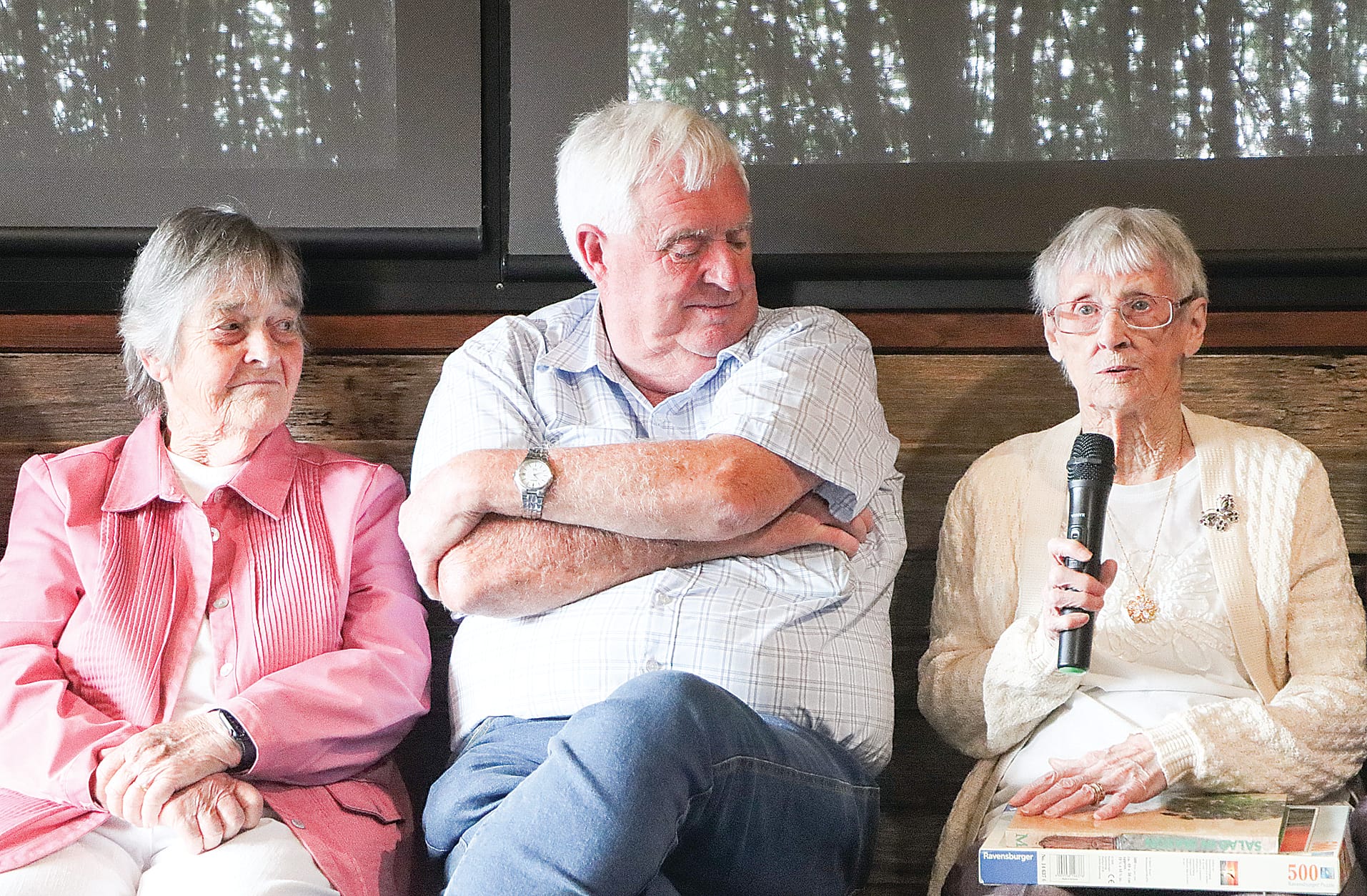 Avis Tilley has lost none of her passion as she approaches her 100th birthday, declaring “We just want it back” when speaking about the Korumburra Senior Citizens Centre, with Korumburra Senior Citizens Club president Janne Grenon and secretary Kris Crichton. A06_0925
