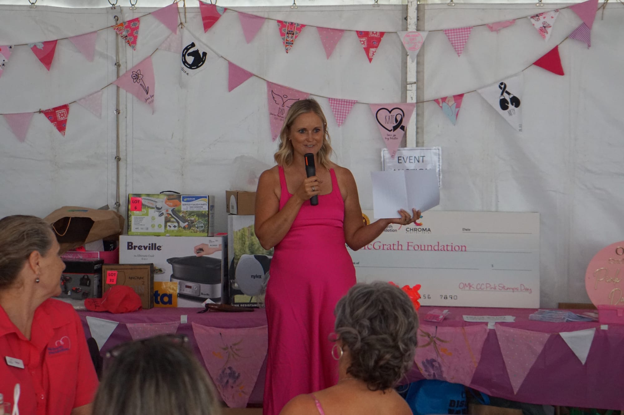 OMK Pink stumps day raises over $50K