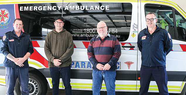 Cardiac arrest survivor thanks his heroes