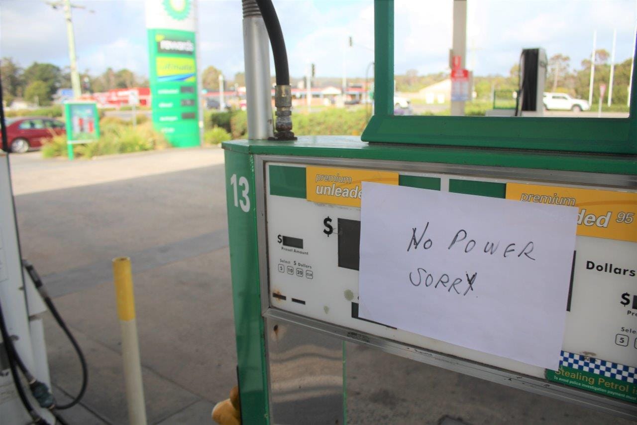 Power outage may short circuit holiday weekend