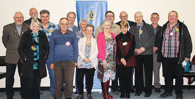 Celebrations for the Lions Club of Korumburra