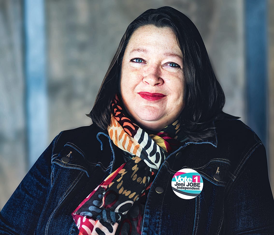 Jeni’s as independent as they get for this election