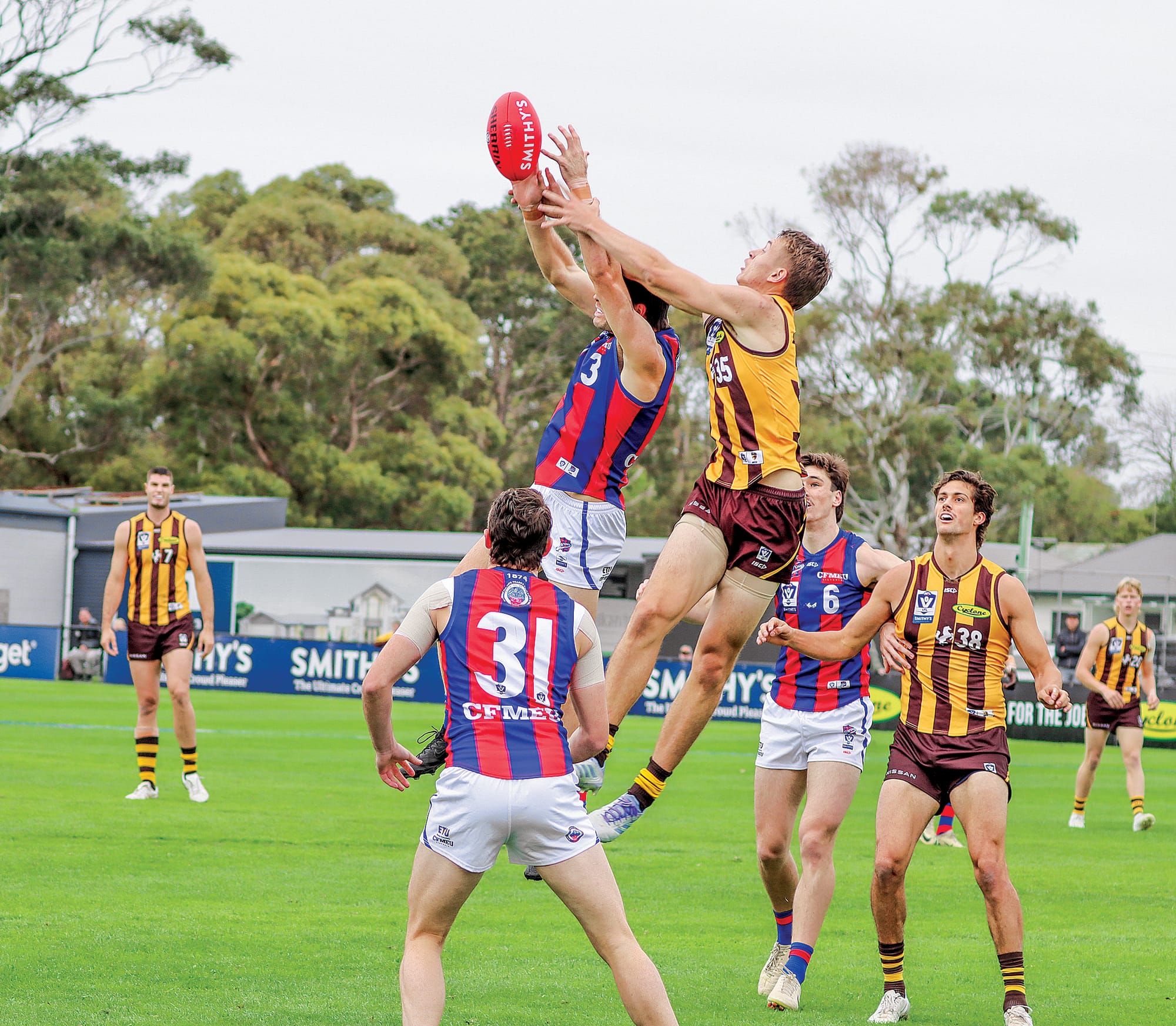 Box Hill’s aerial superiority against Borough reflected on the scoreboard
