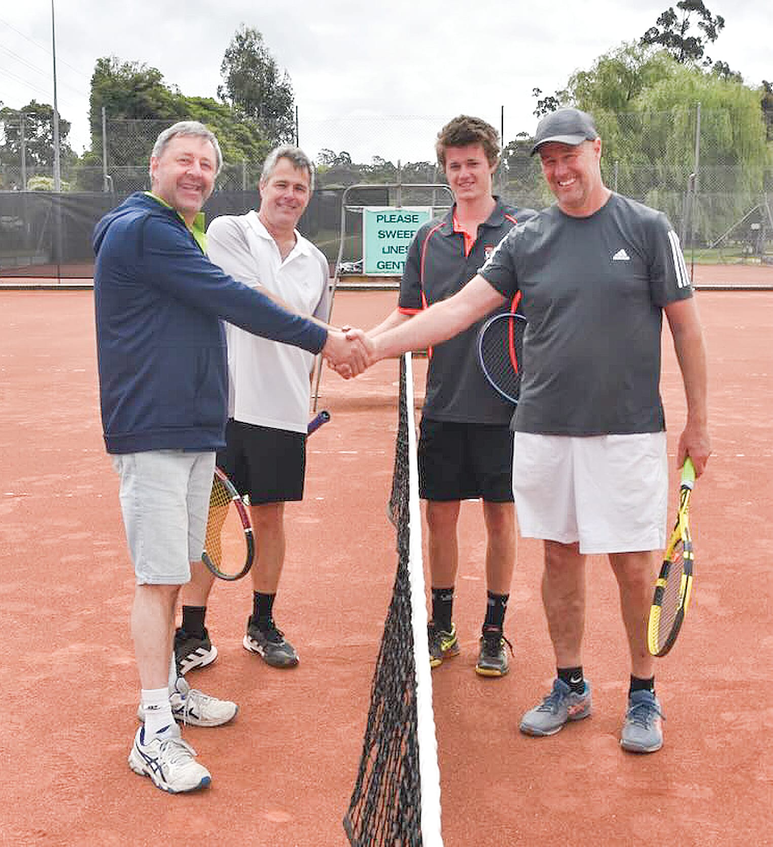 Warren wins Leongatha Tennis Club Championships