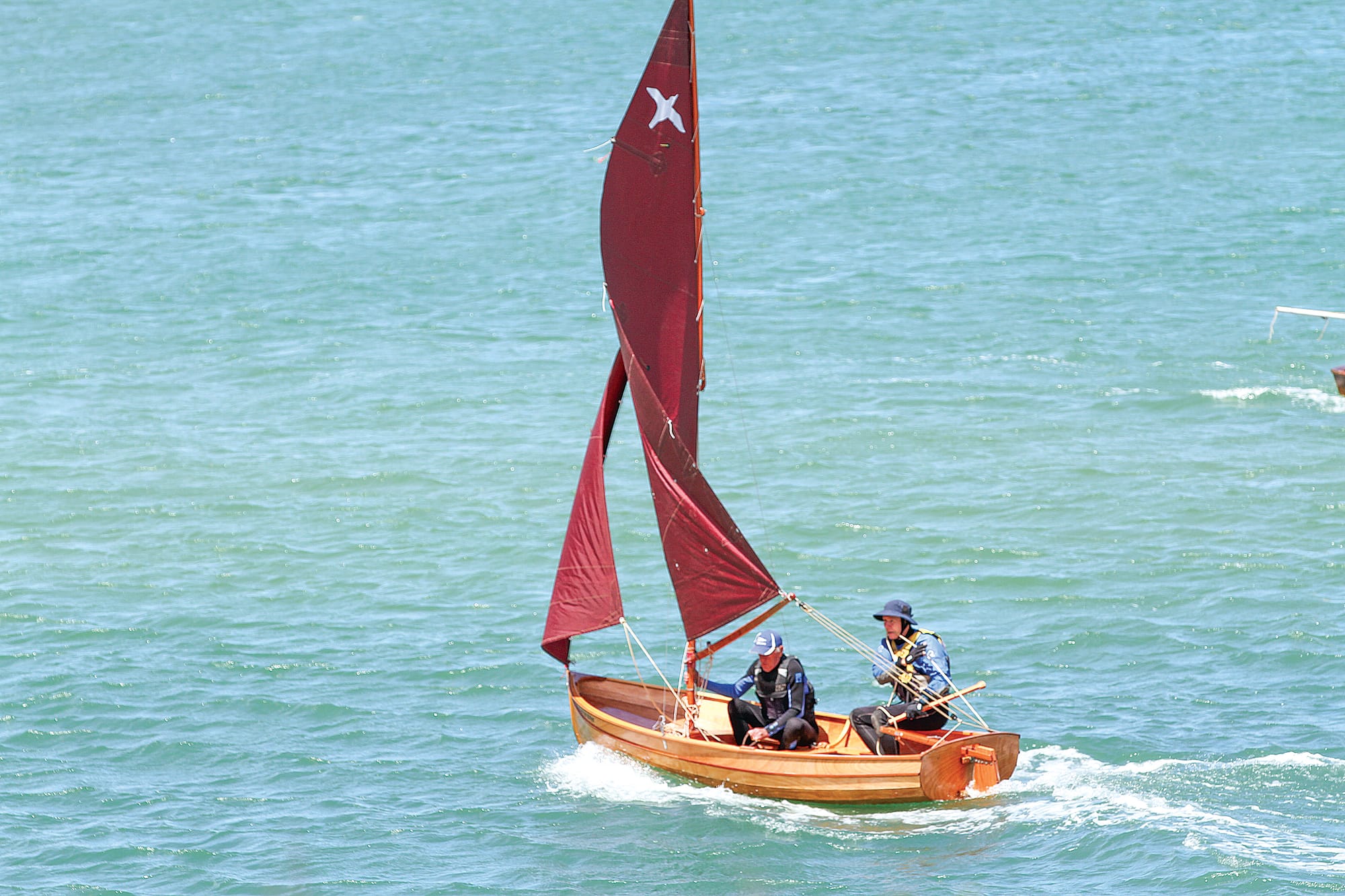 Wooden dinghy regatta at Inverloch attracts a class field of classic sailboats